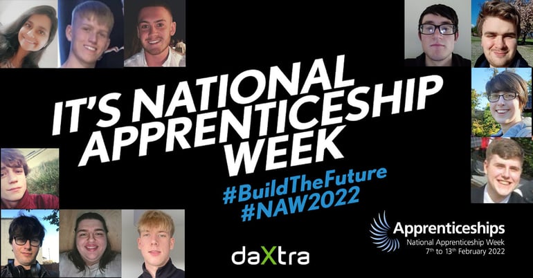 National Apprenticeship Week 2022 Daxtra apprentices