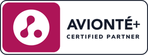Avionté+ Certified Partner Badge - Dark