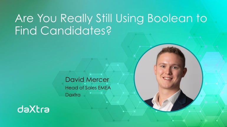 Are You Really Still Using Boolean To find Candidates? 