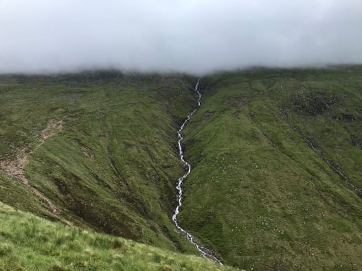 Fog on Ben Nevis