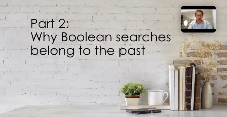 Boolean searches