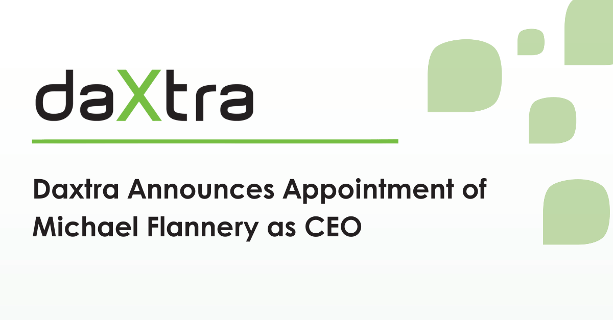 Daxtra Announces Appointment of Michael Flannery as CEO