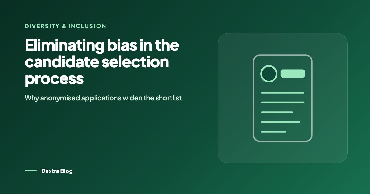 Eliminating bias in candidate selection