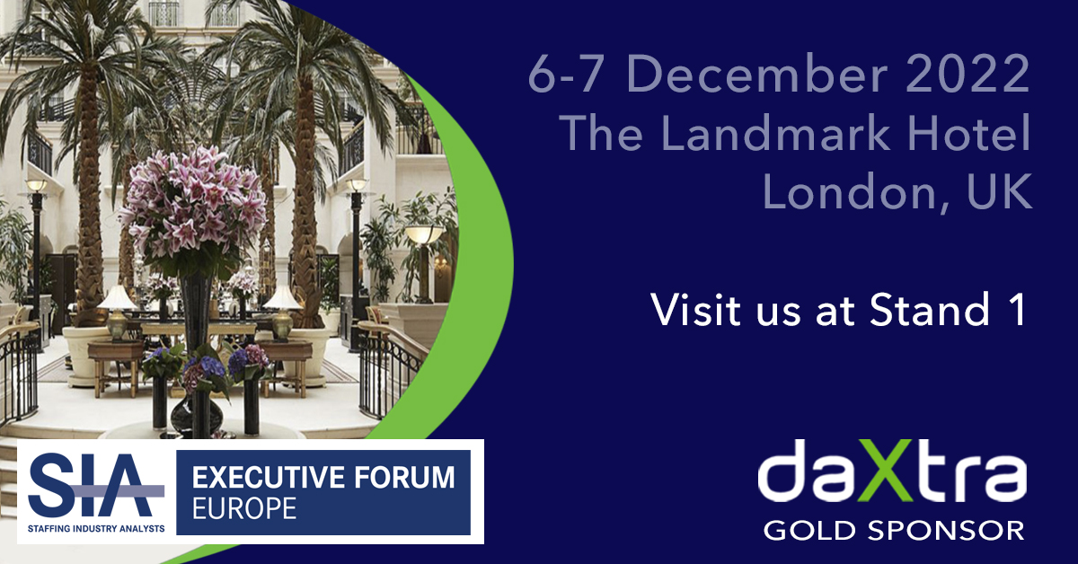 Daxtra is a gold sponsor at the SIA Executive Forum Europe 2022